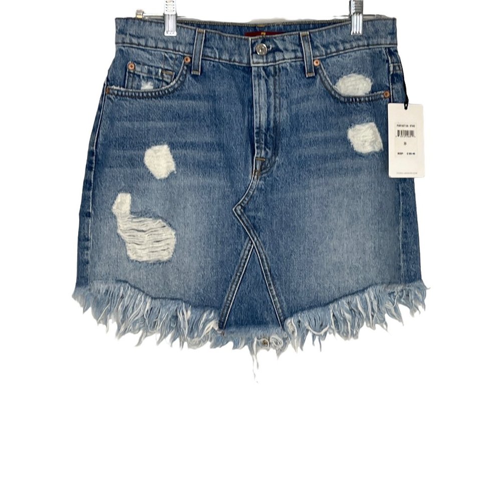 NWT 7 For All Mankind Jean Skirt